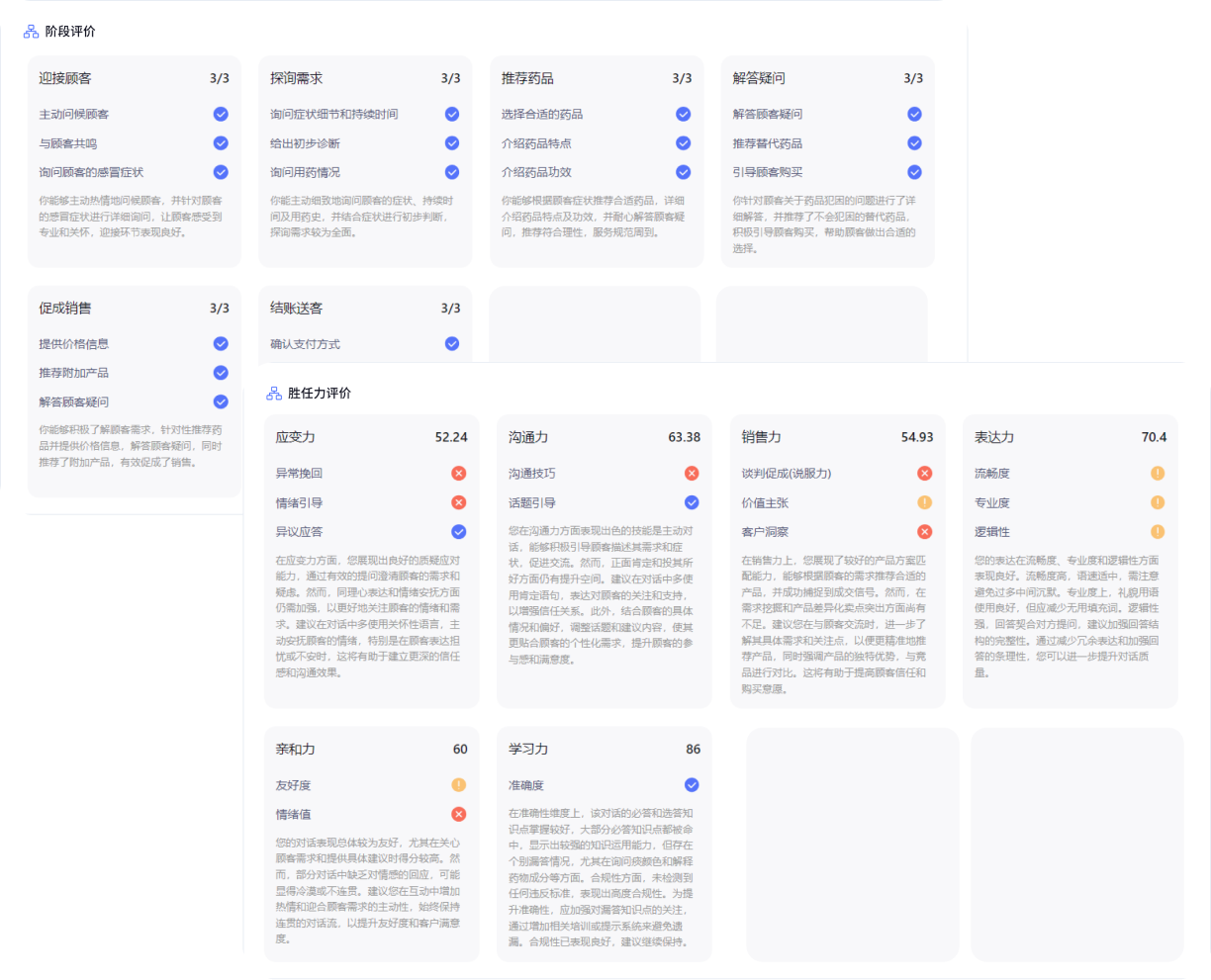能力评价